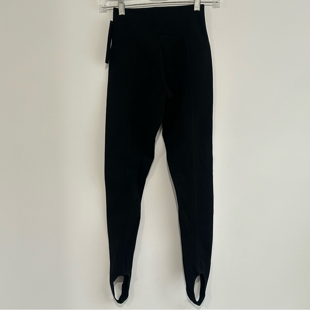 NWT carbon38 Stirrup Legging with Rhinestone Trim - Black size xs - Picture 3 of 14